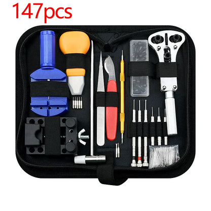NIBOSI Professional Watch Repair Tool Kit – 147 Pieces