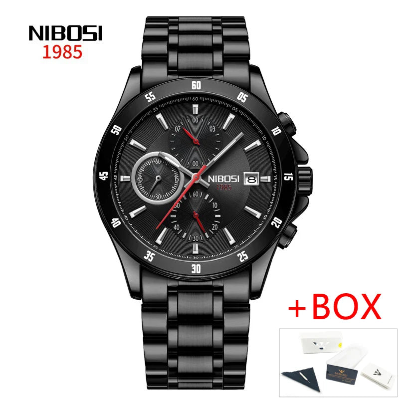 NIBOSI 2530 Grand Sport Chronograph Men's Watch