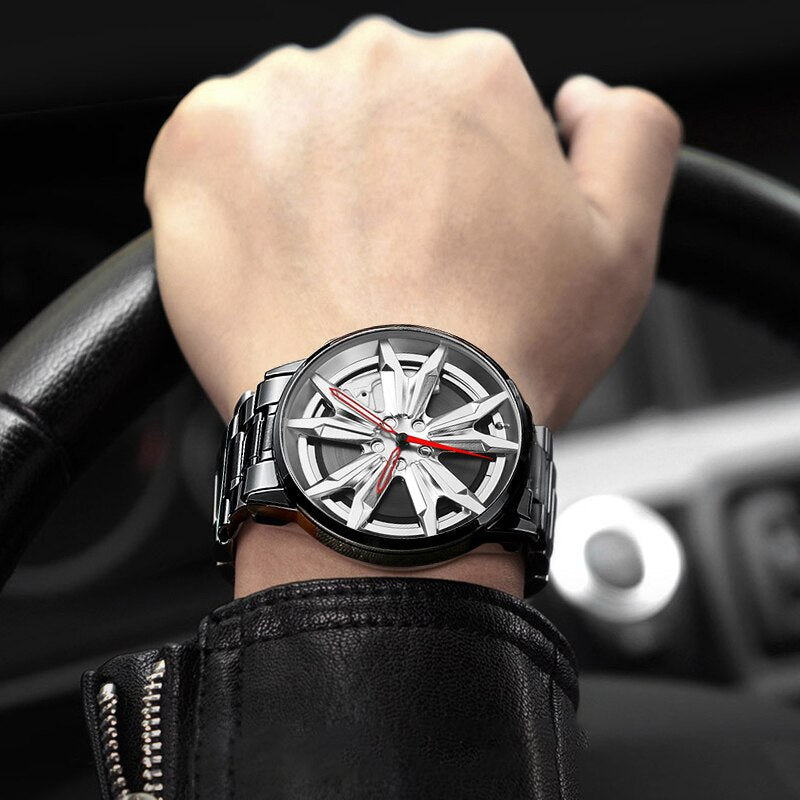 Car Watch Men Sport Waterproof Forged Wheel 2026 Nibosi