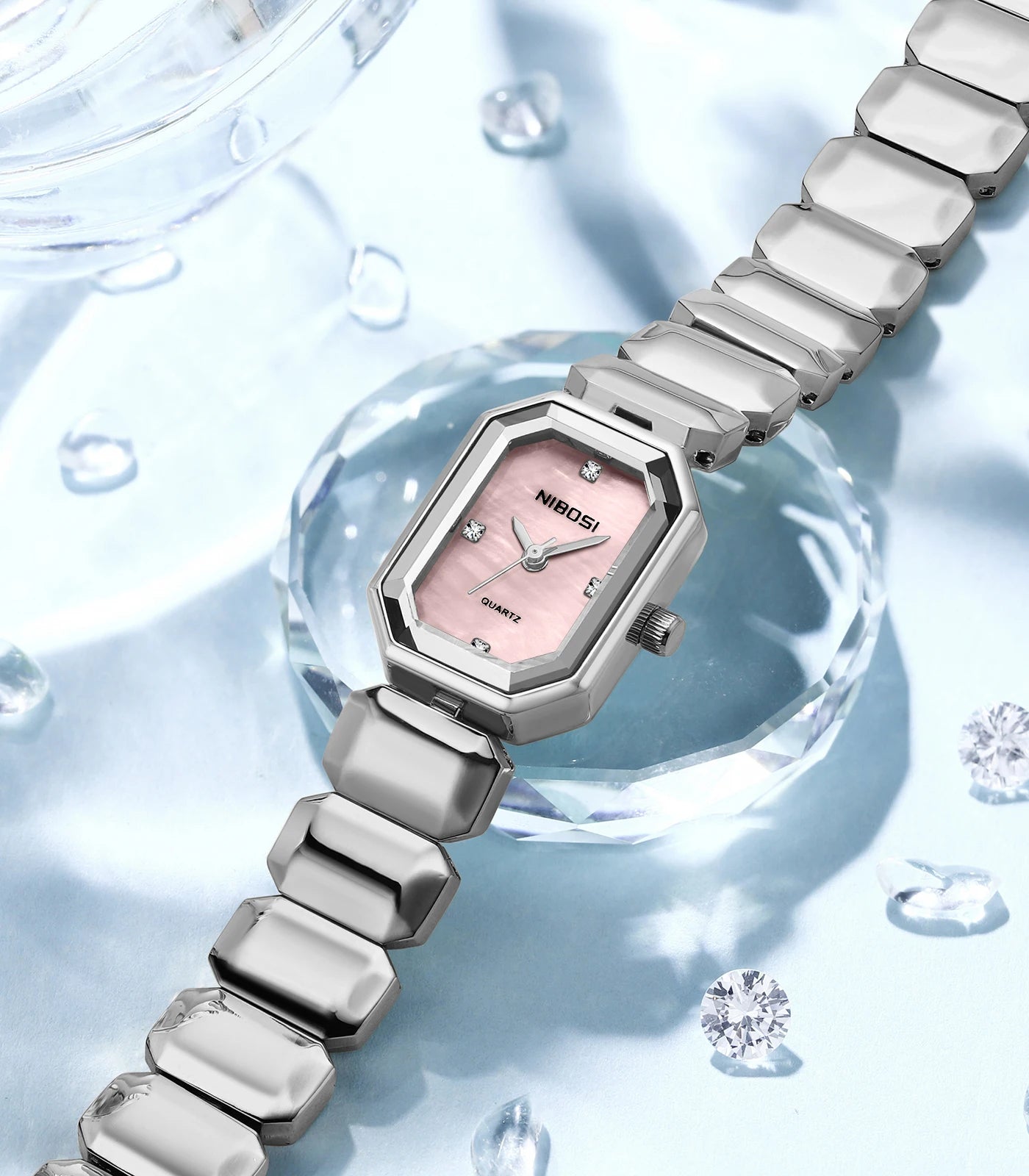 Elegant Square Watch 2685