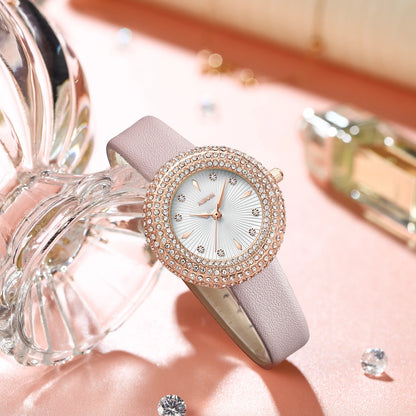 Diamond Stylish & Waterproof Watch 2561 Nibosi