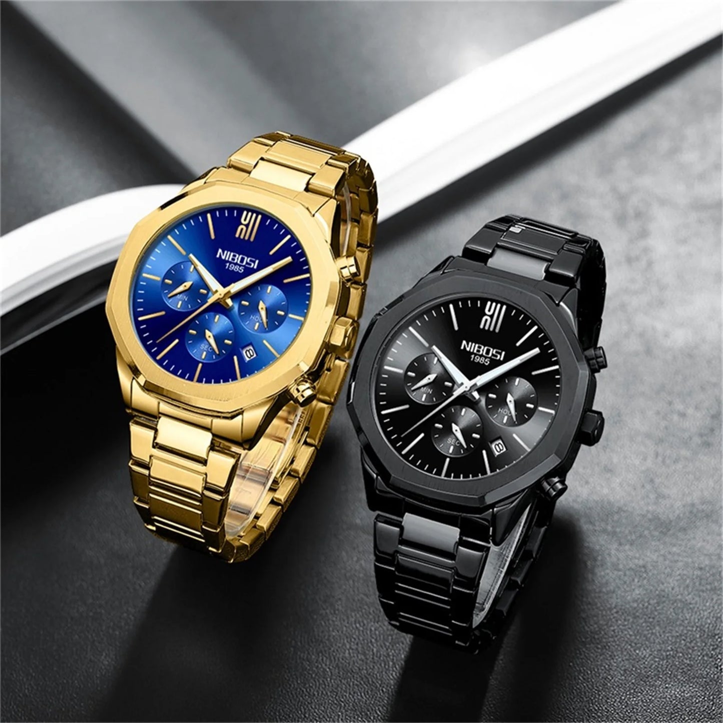 NIBOSI 2519 Grand Sport Chronograph