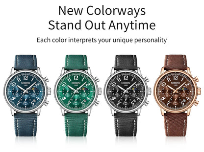 NIBOSI 2729 Heritage Sport Chronograph