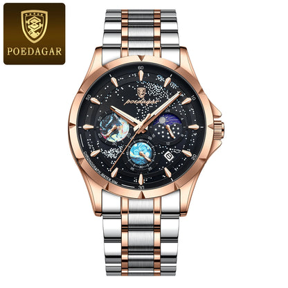 POEDAGAR 916 Celestial Chronograph