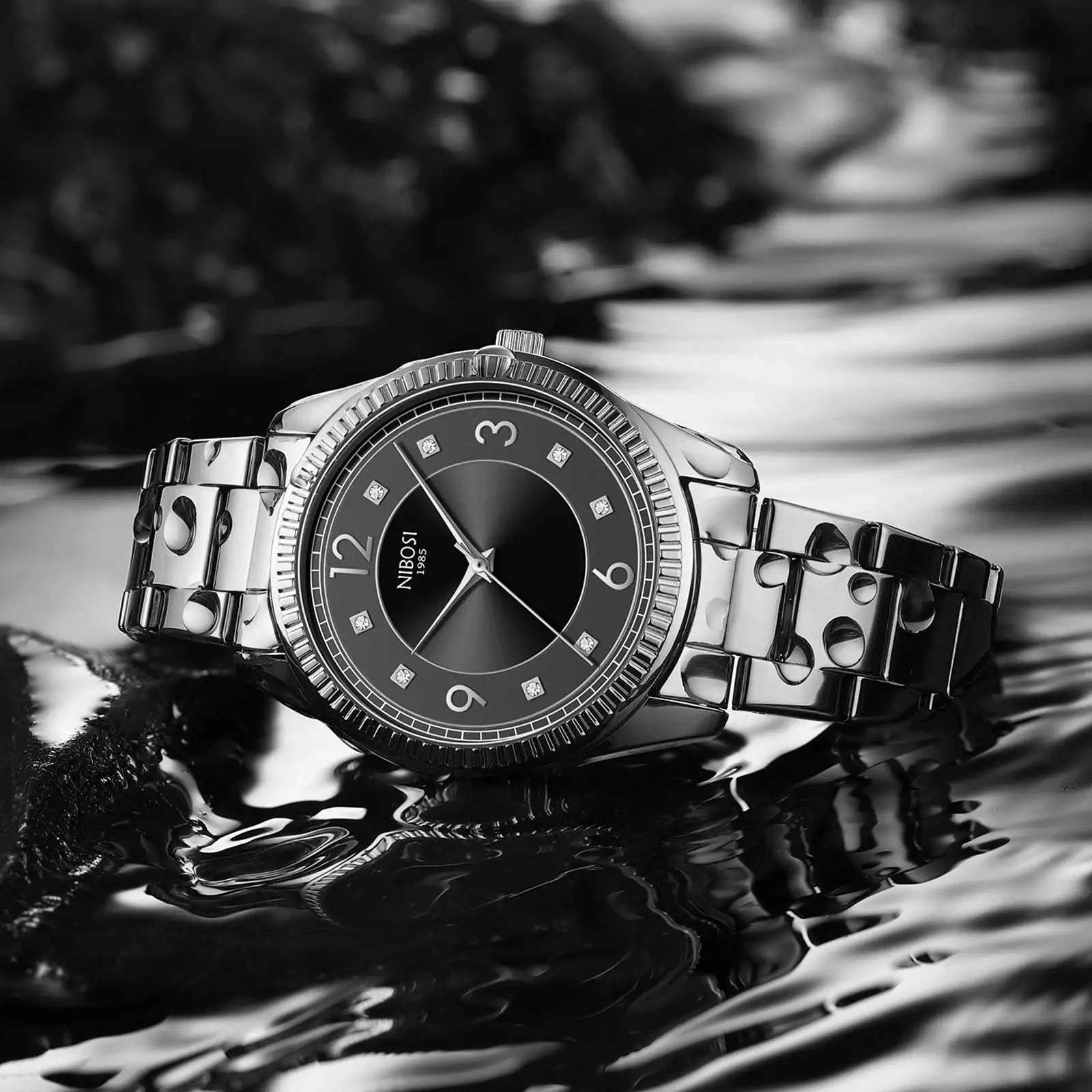 Quartz & Stainless Watch 2566 Nibosi