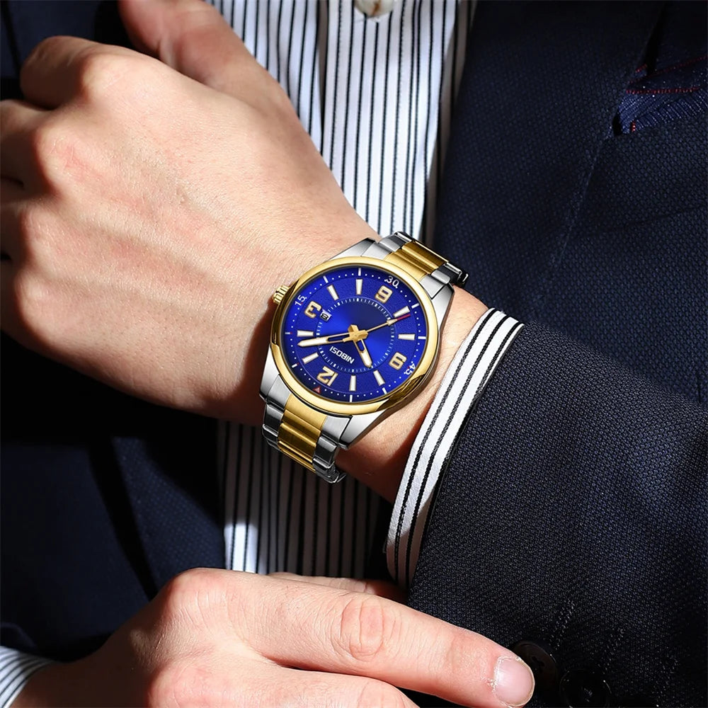 NIBOSI 2629 Aviator Style Men's Watch