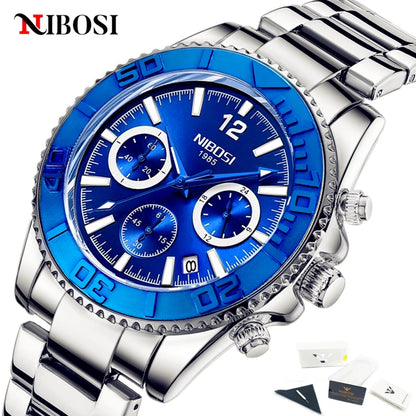 2517 Luxury Chronograph Watch - Stainless Steel