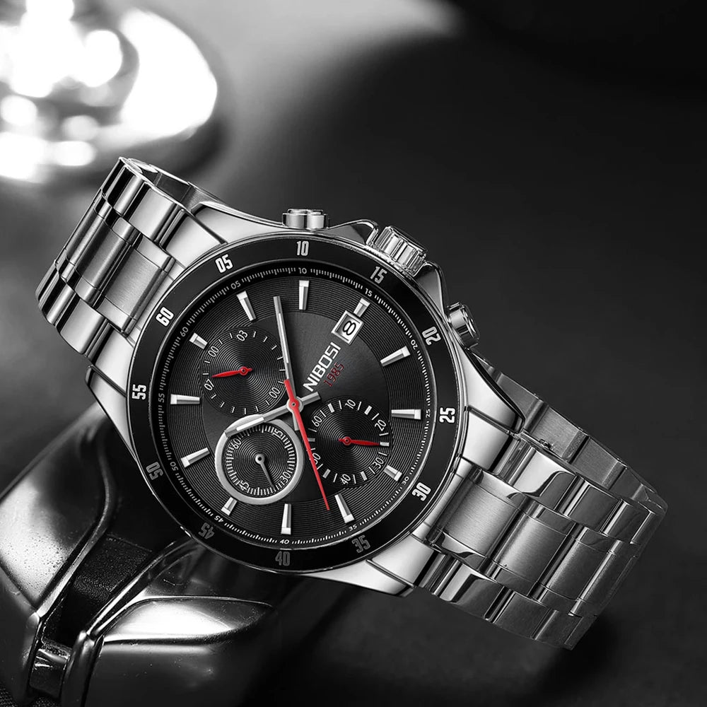 NIBOSI 2530 Grand Sport Chronograph Men's Watch