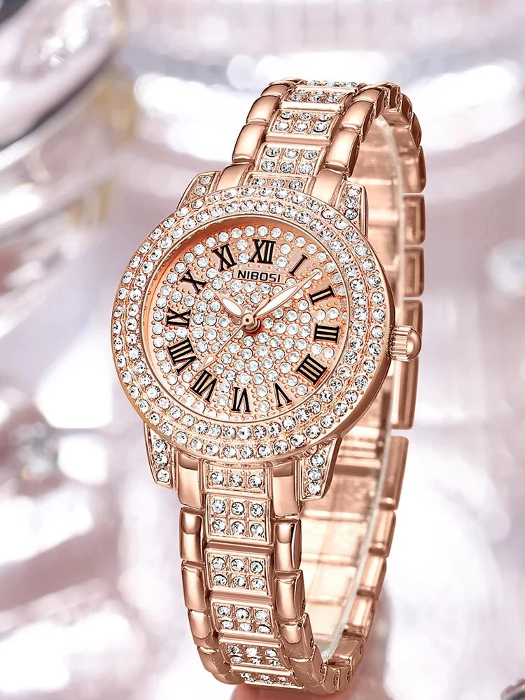 2552 Rose Sparkle Lady Watch