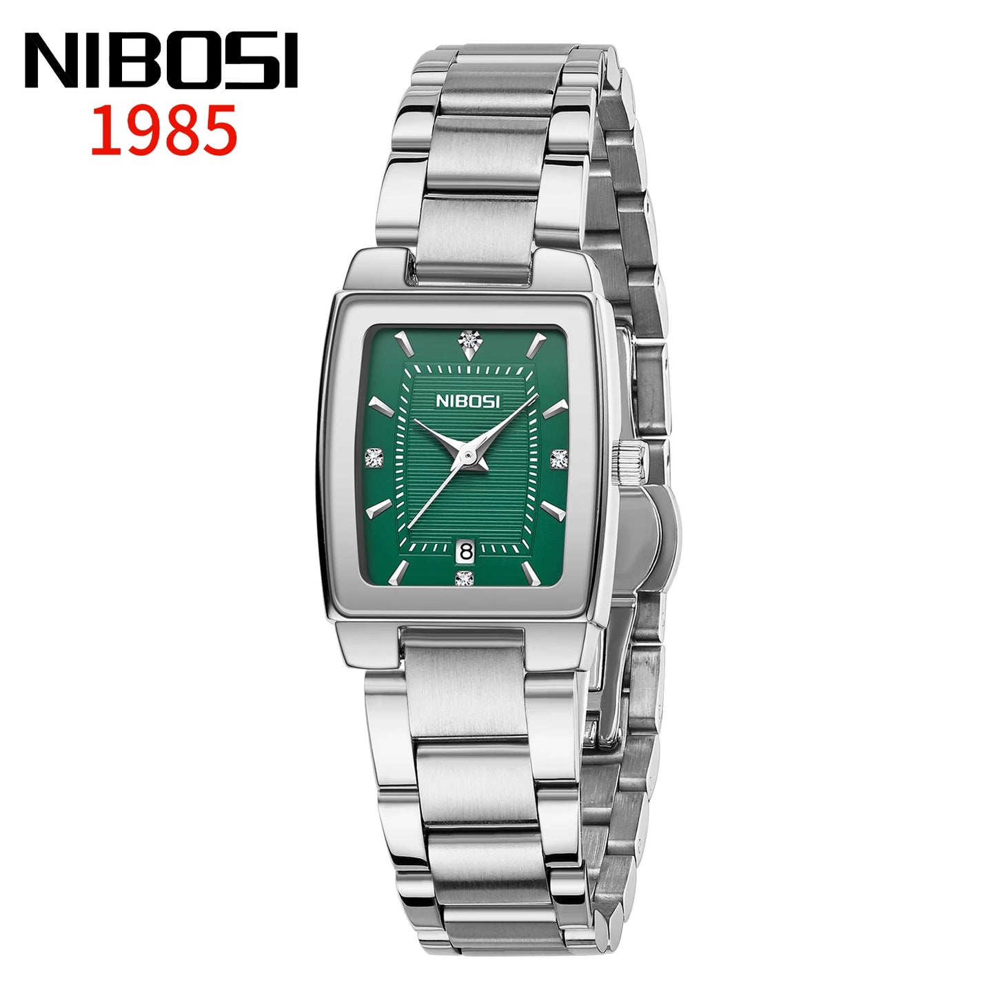NIBOSI 2671 Grace Rectangle Quartz