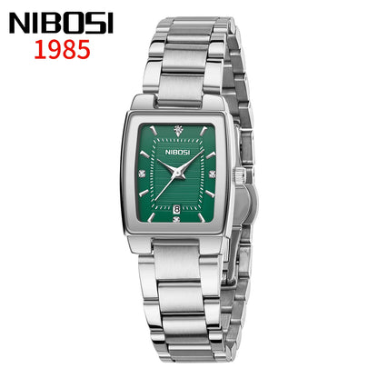 NIBOSI 2671 Grace Rectangle Quartz