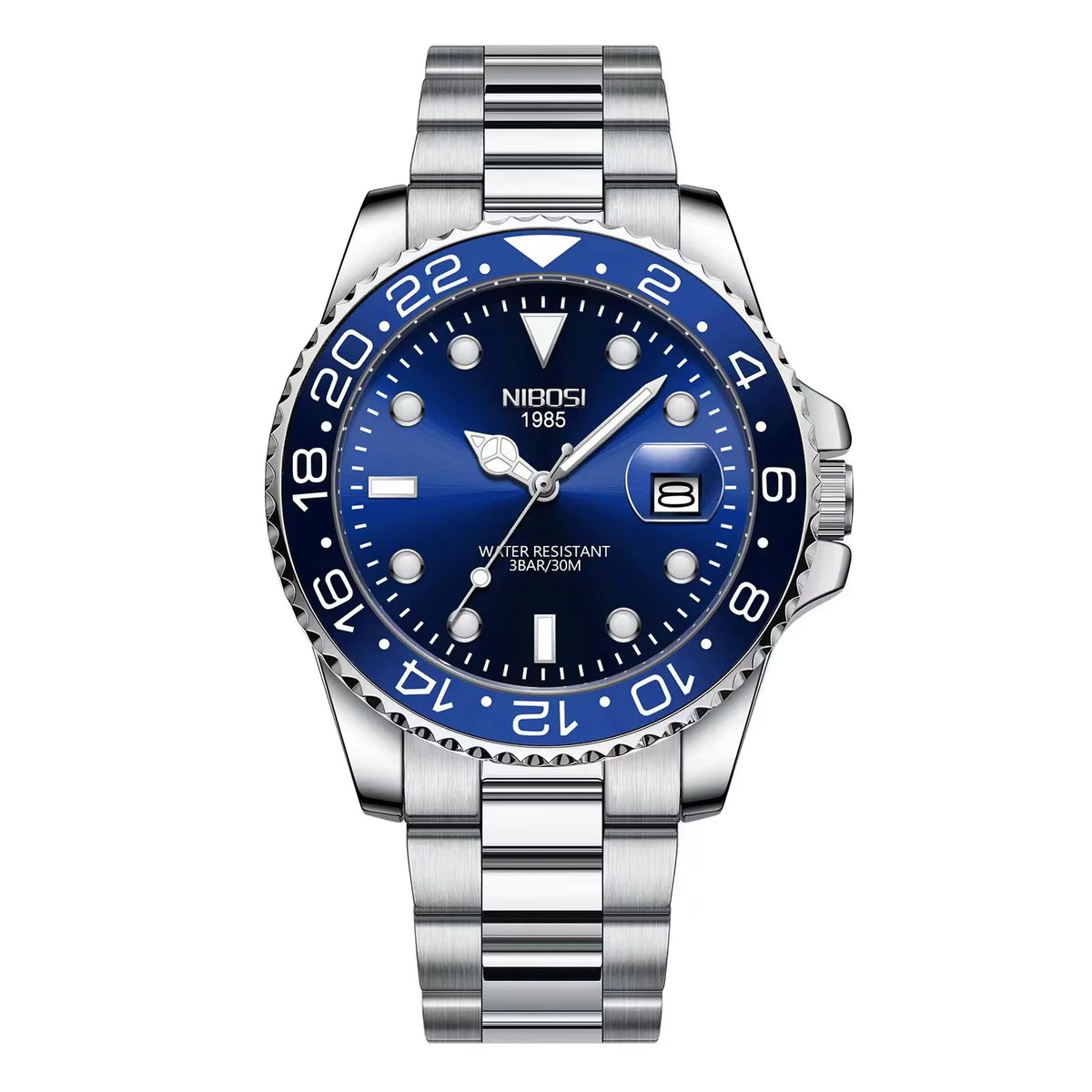 NIBOSI 2597 Ocean Master Quartz