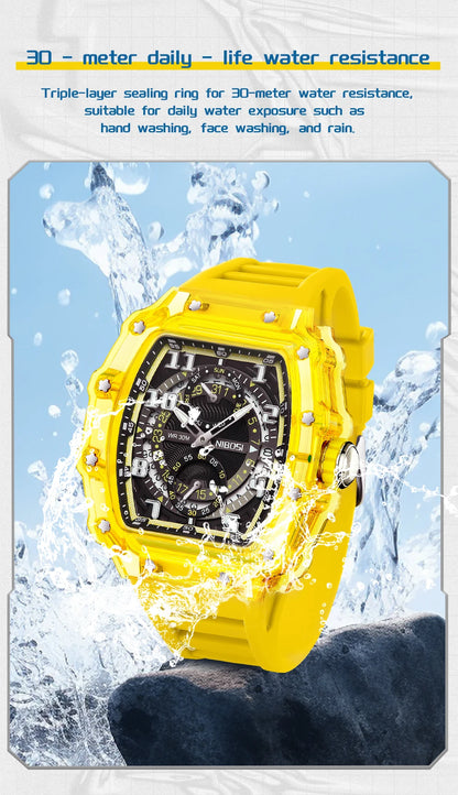Silicone Shock Sport Watch 2703