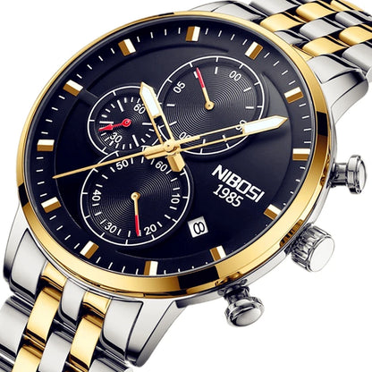 NIBOSI 2531 Executive Chronograph
