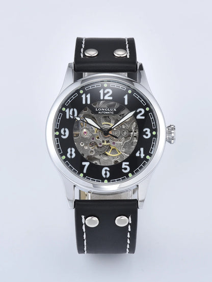 LONGLUX 8020SP Aviator Open Heart Automatic
