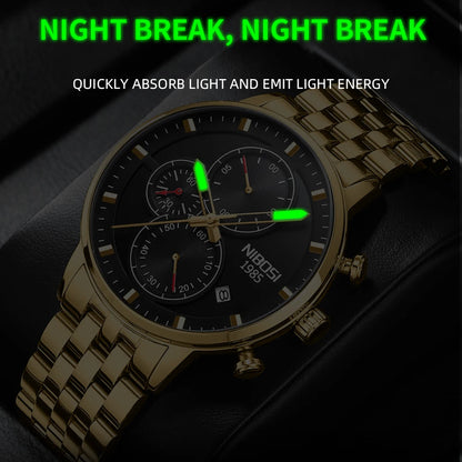 NIBOSI 2531 Executive Chronograph