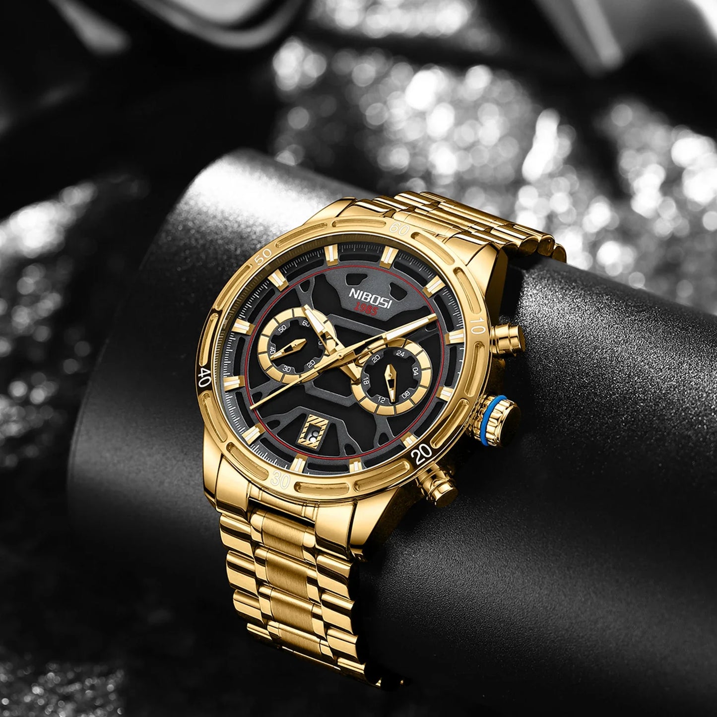 Quartz Watch with Luminous Display 2537 Nibosi