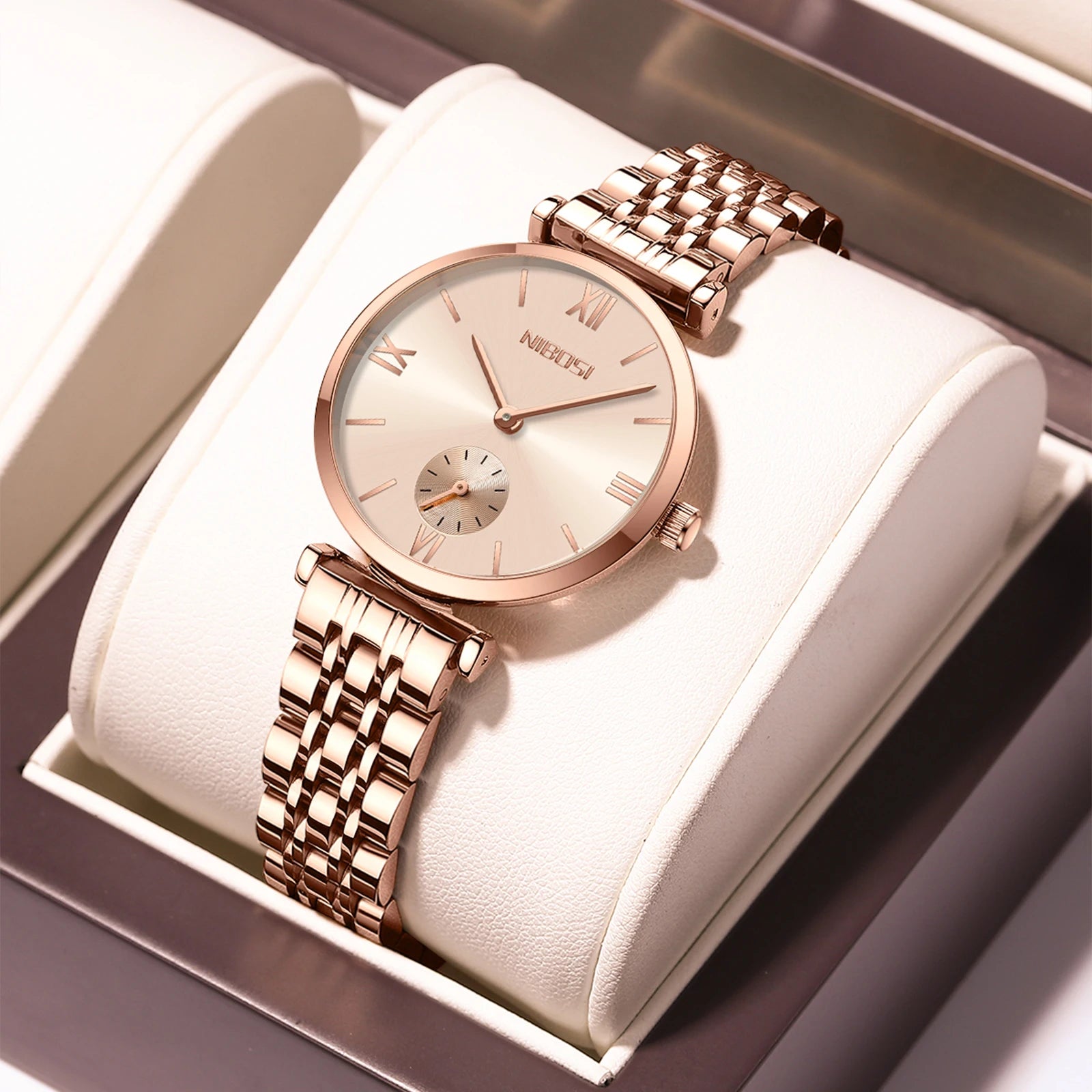 Minimalist Roman Dial Watch 2620 Nibosi