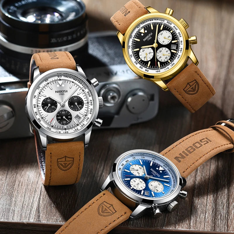 NIBOSI 2609 Heritage Chronograph