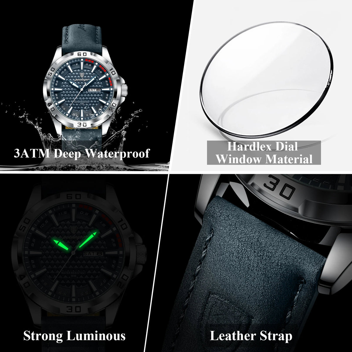 POEDAGAR 895 Titan Sport Quartz
