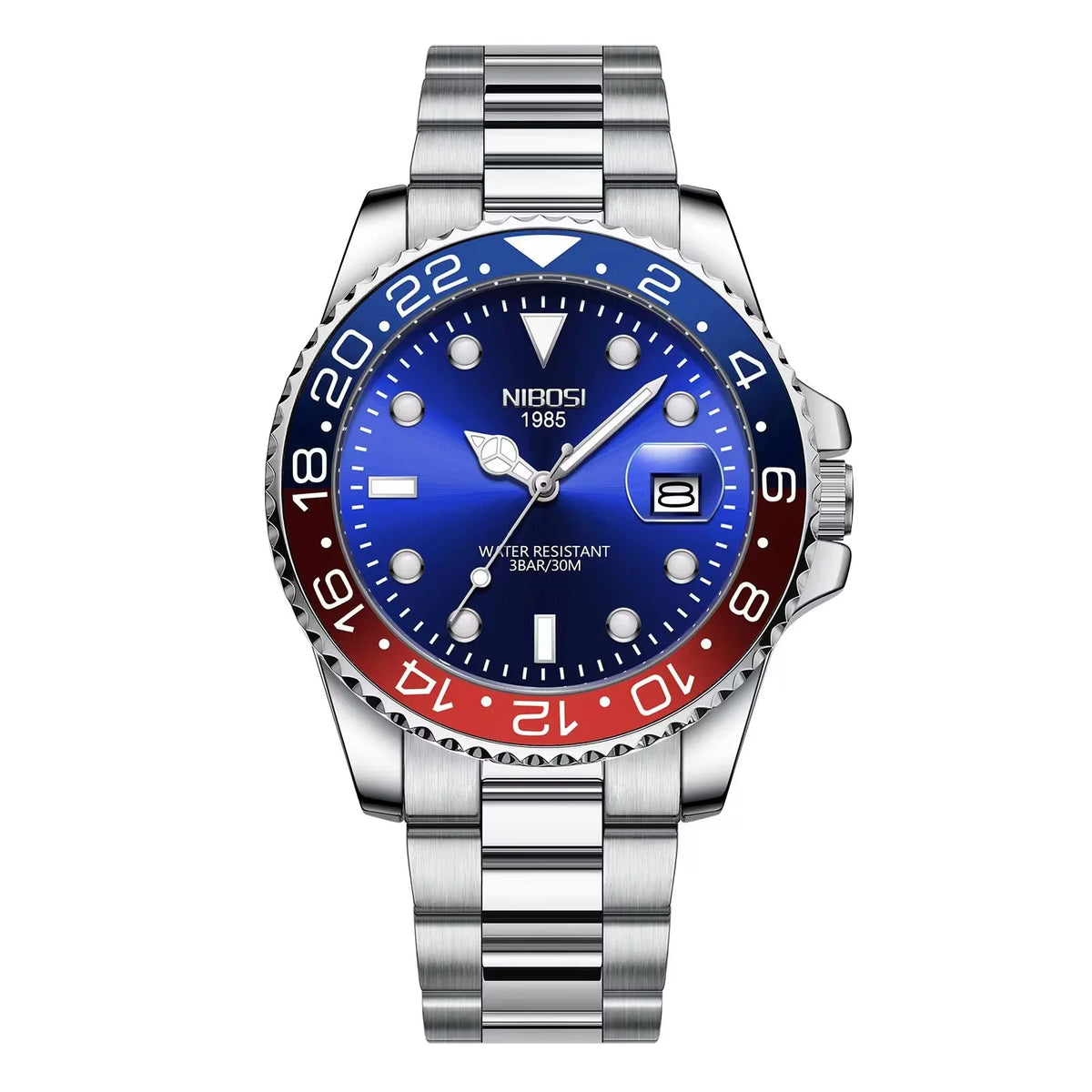 NIBOSI 2597 Ocean Master Quartz