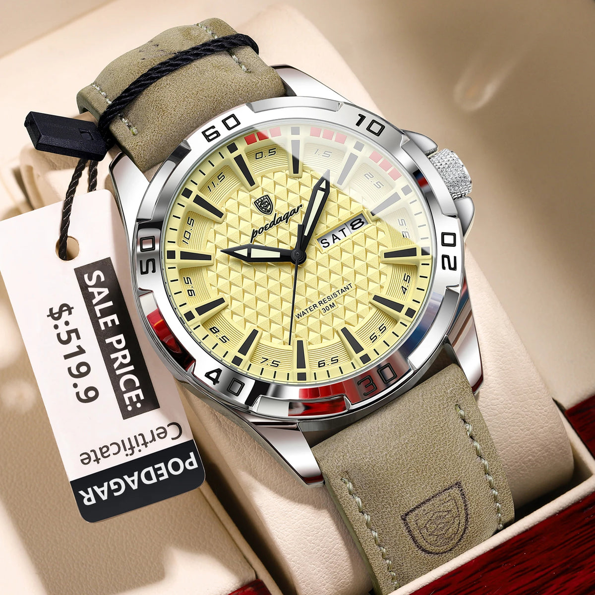POEDAGAR 895 Titan Sport Quartz