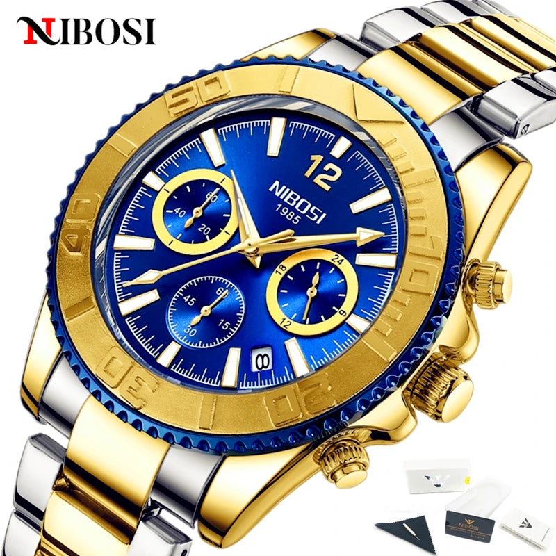 2517 Luxury Chronograph Watch - Stainless Steel