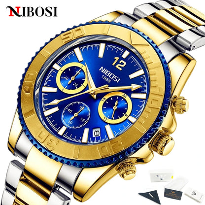 2517 Luxury Chronograph Watch - Stainless Steel