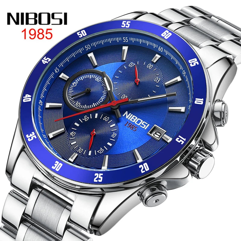 NIBOSI 2530 Grand Sport Chronograph Men's Watch