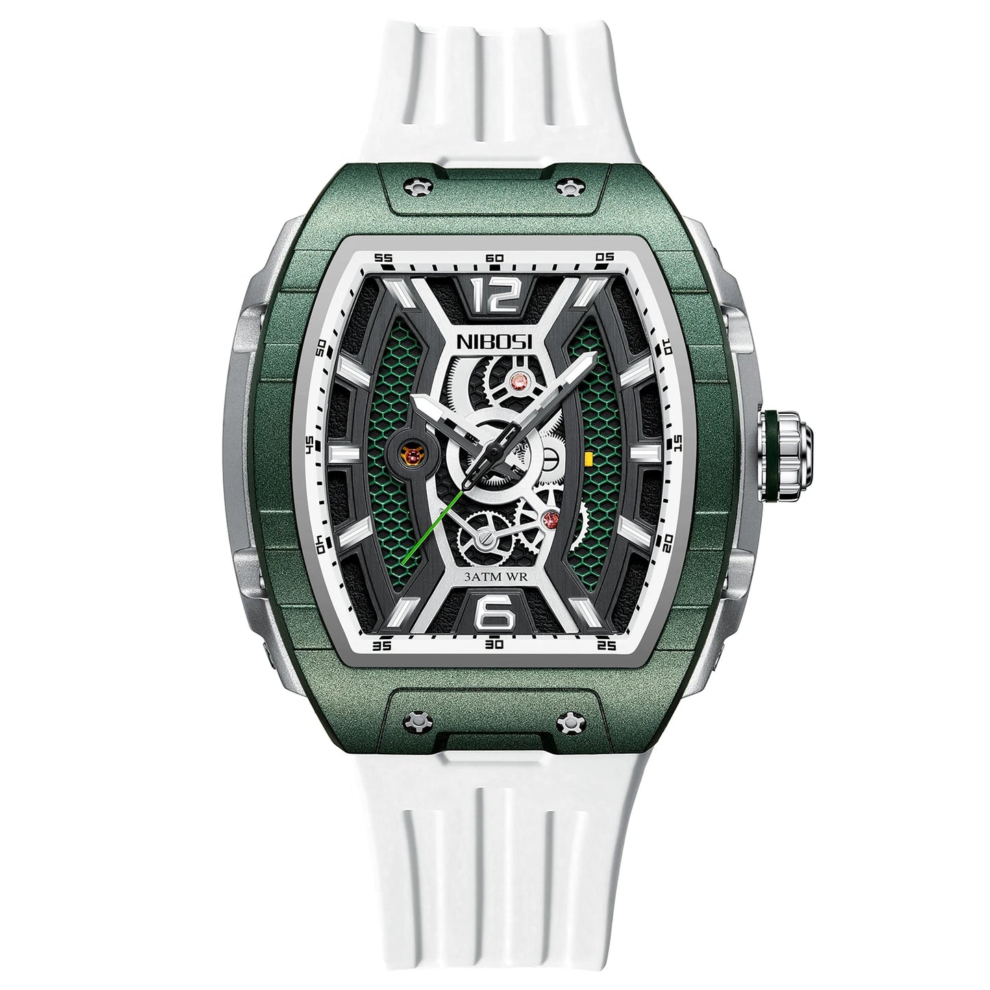 2701 Mach Curve Silicone Watch