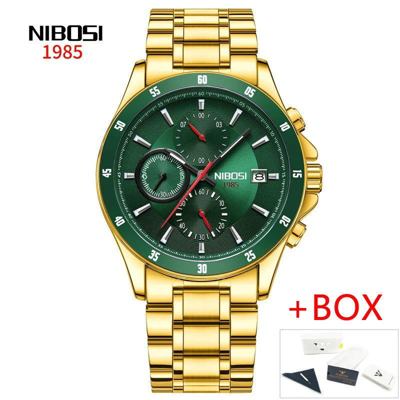 NIBOSI 2530 Grand Sport Chronograph Men's Watch