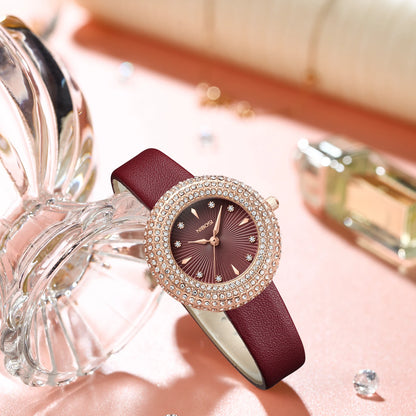 Diamond Stylish & Waterproof Watch 2561 Nibosi