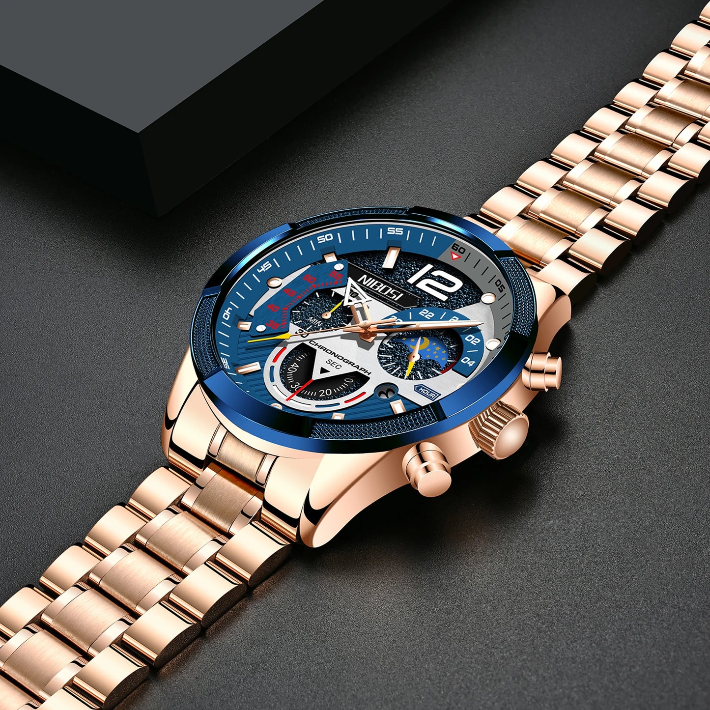 NIBOSI 2397 Horizon Chronograph