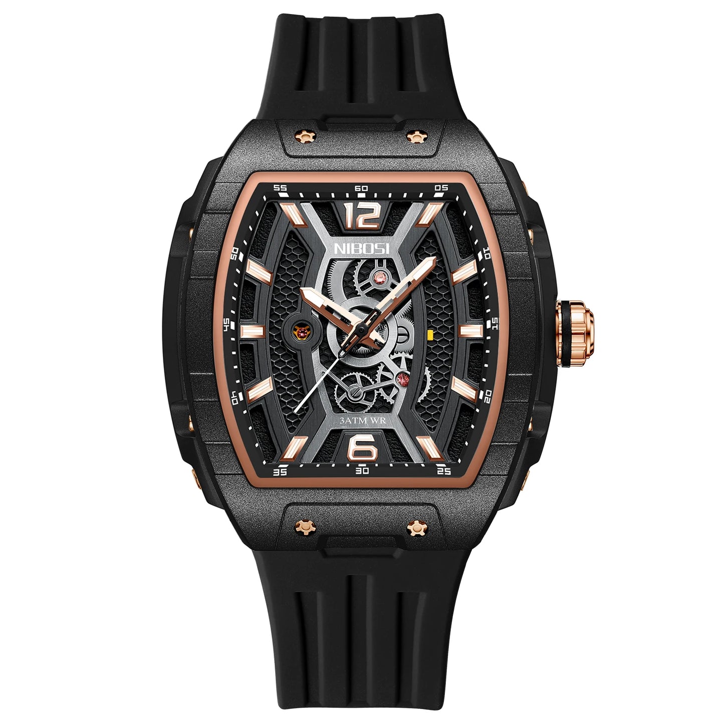 2701 Mach Curve Silicone Watch