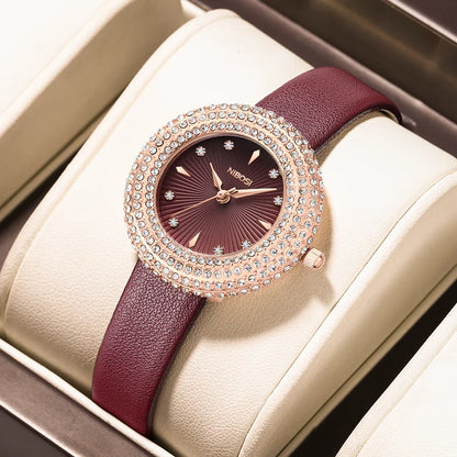 Diamond Stylish & Waterproof Watch 2561 Nibosi