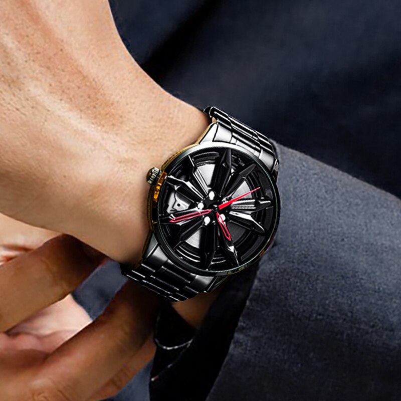 Car Watch Men Sport Waterproof Forged Wheel 2026 Nibosi