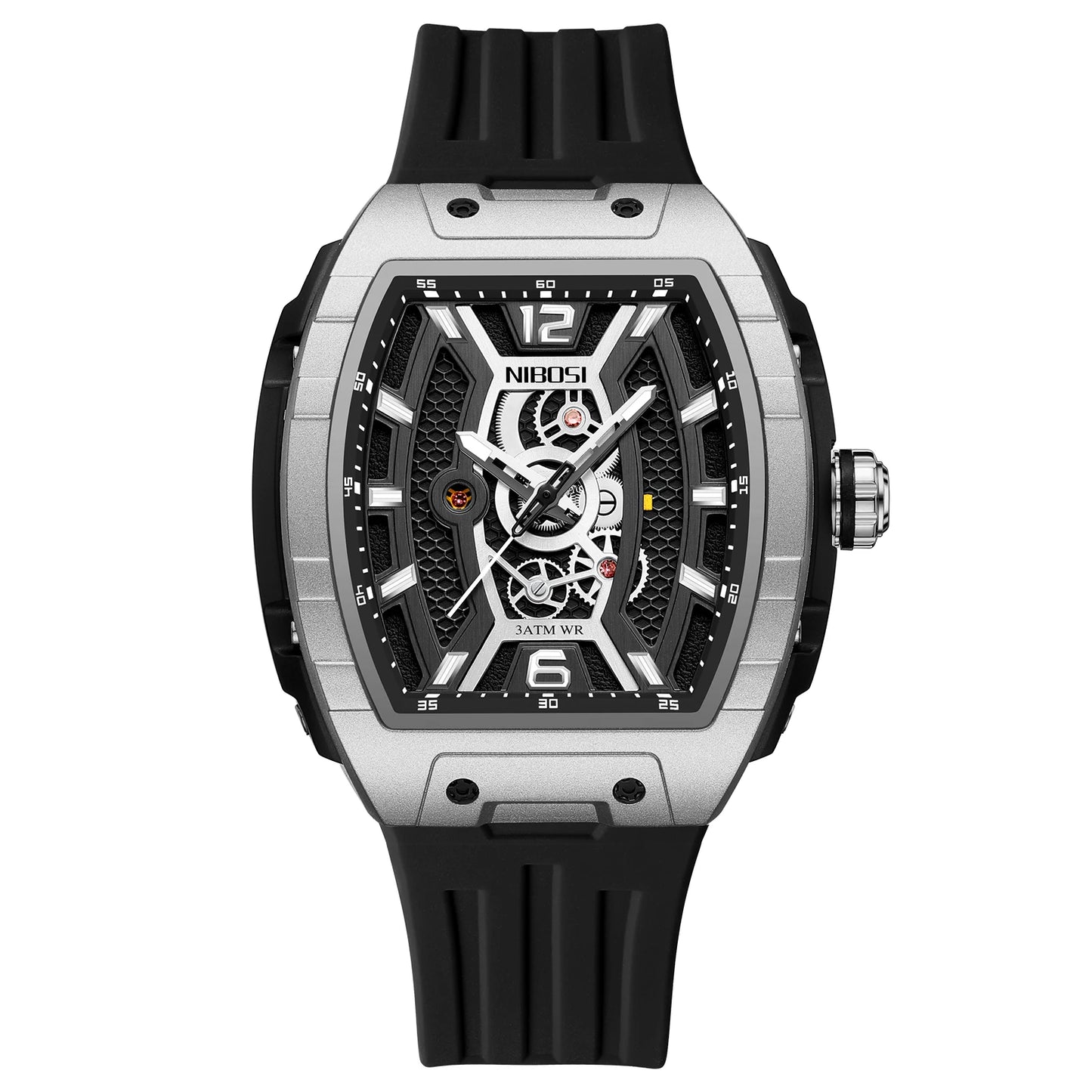 2701 Mach Curve Silicone Watch