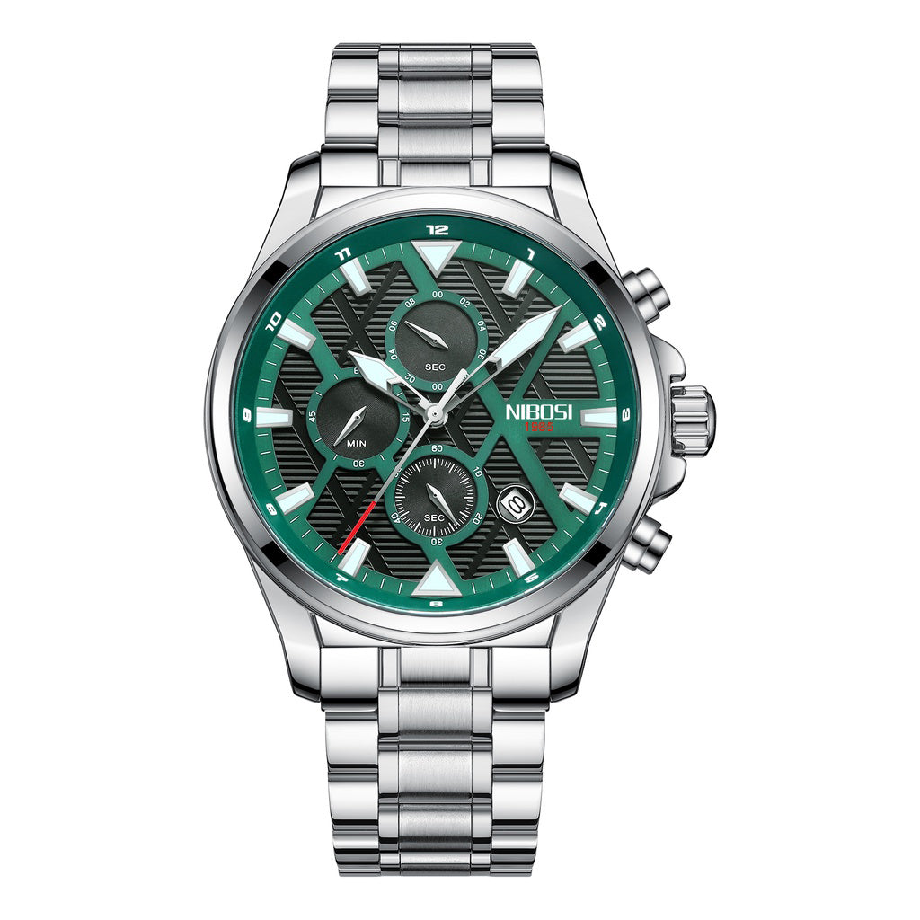 Luminous & Multifunctional Dial Watch 2510